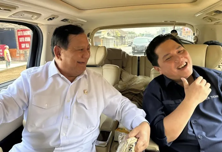 Erick Thohir Geser Gibran, dari Cawapres Prabowo