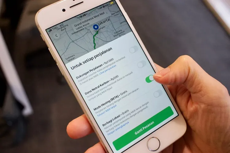 Perjalanan Lebih Tenang & Minim Interaksi, GrabCar Hadirkan Fitur Mode Hening