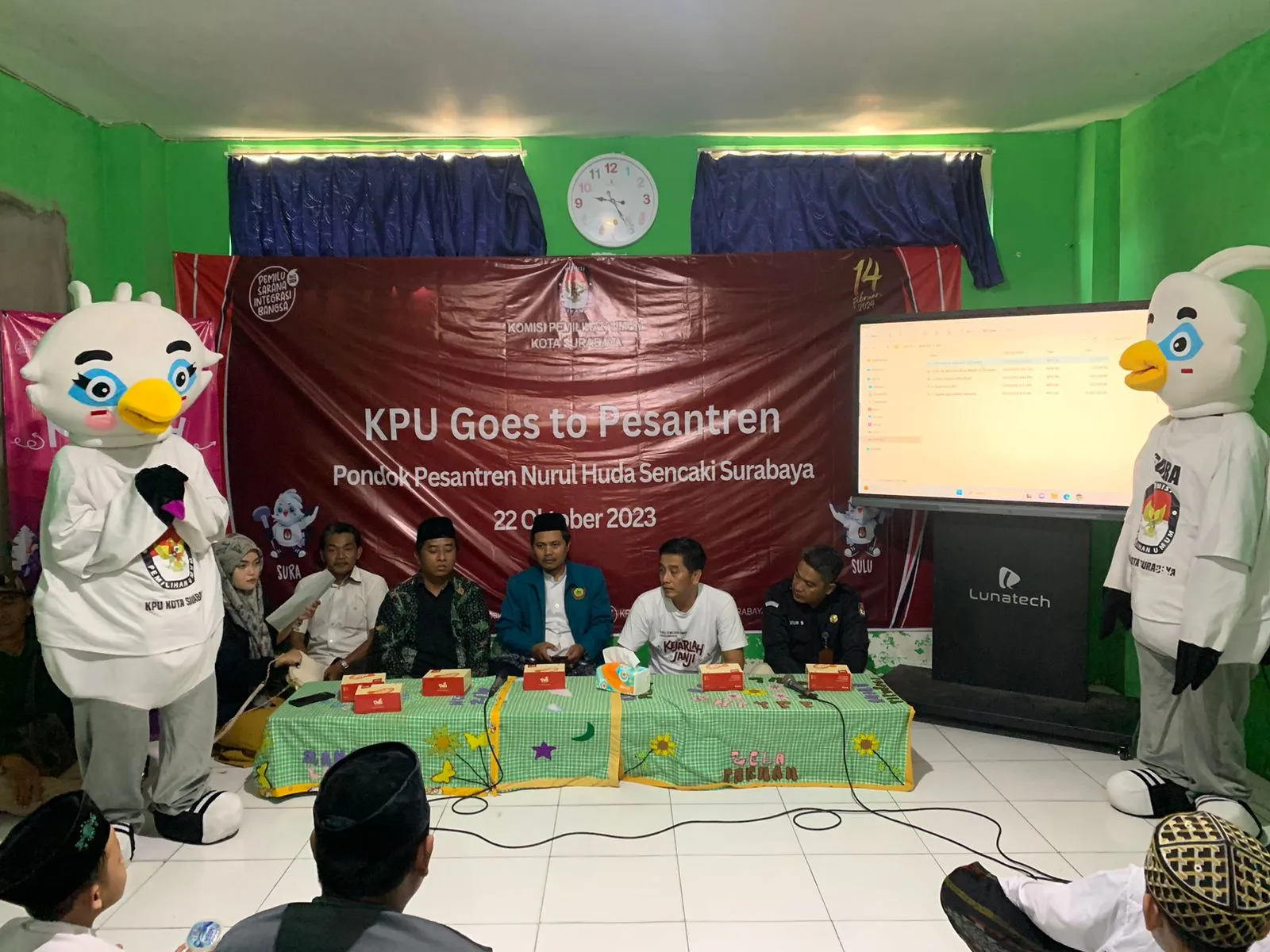 Peringati Hari Santri, Gelar KPU Goes To Pesantren