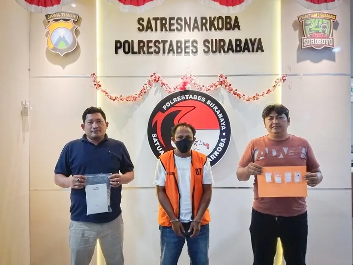 Gerebek Kos, 29 Paket Sabu Diamankan Polisi