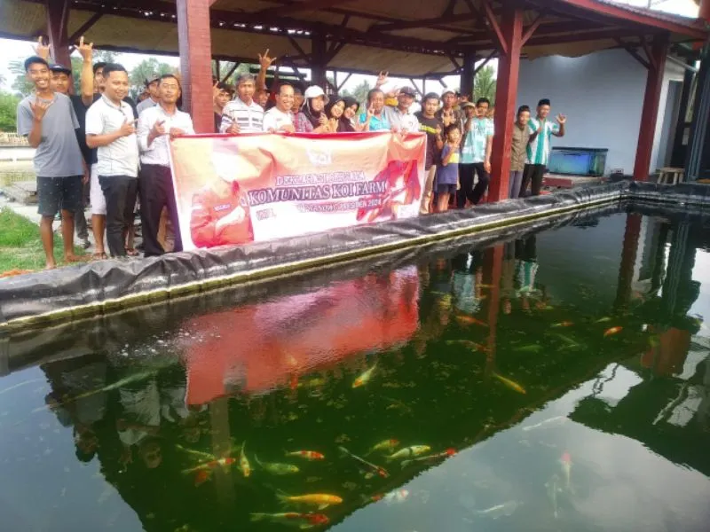 Petani dan Peternak Koi Blitar Deklarasikan Dukungan ke Ganjar Pranowo