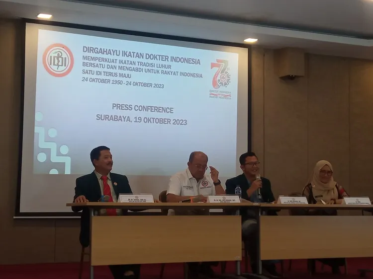 Sambut HUT ke-73, IDI Gelar Pengobatan Gratis Ditangani 200 Dokter Spesialis