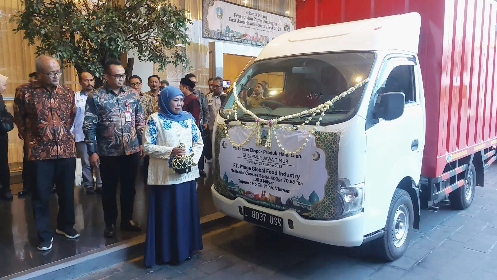Gubernur Khofifah Dorong Jatim Kembangkan Industri Halal Go Internasional