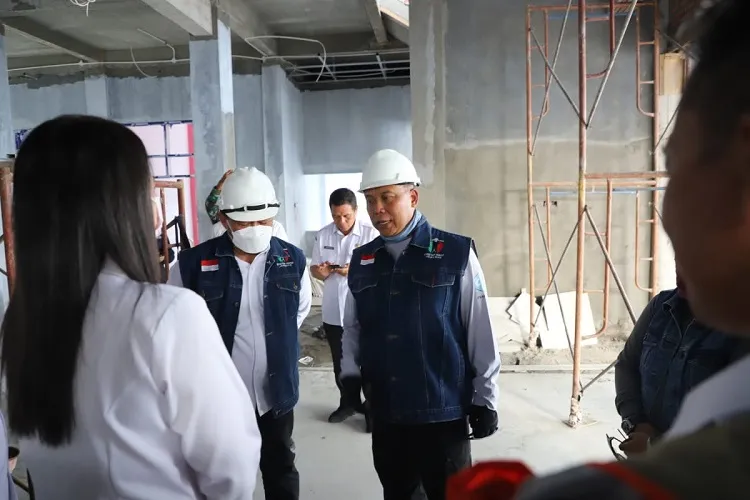 Proyek Puskesmas Mojoagung Molor, Pj Bupati Jombang Akan Sanksi Kontraktor