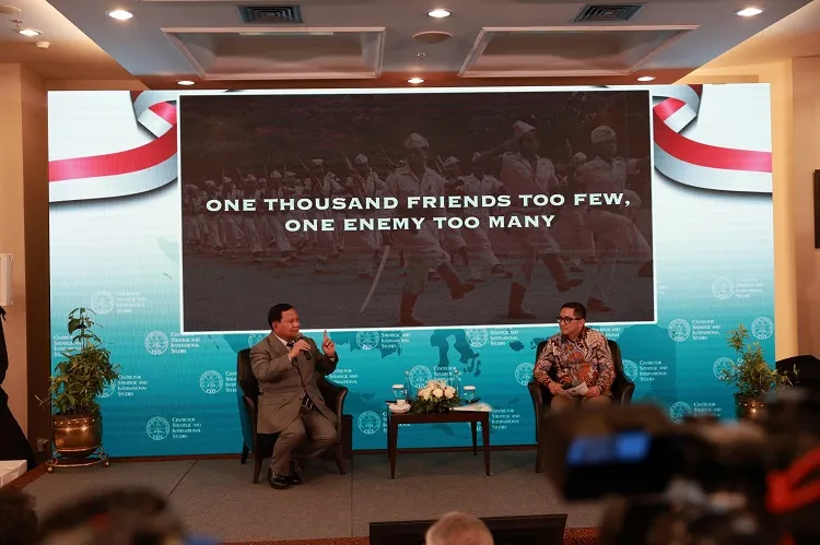 Soal Perdagangan Bebas, Prabowo Tegaskan Indonesia Ingin Industri Dalam Negeri Maju