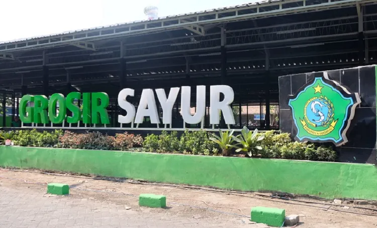 Diresmikan Gus Muhdlor, Grosir Sayur Pasar Porong Lebih Bersih dan Tertata Rapi