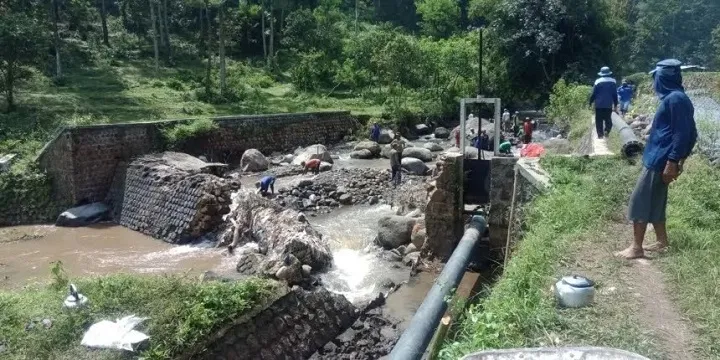 Pemkab Mojokerto Gelontor Proyek Irigasi Pertanian Rp 3,76 Miliar