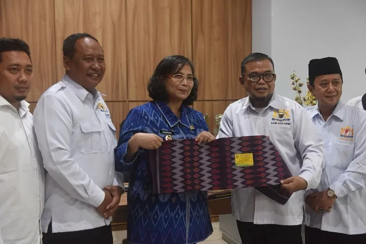 Pj Wali Kota Kediri Zanariah Terima Audiensi KADIN
