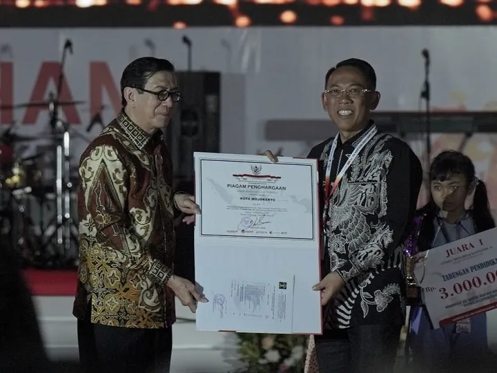 Kota Mojokerto Raih Penghargaan Peduli HAM 2023
