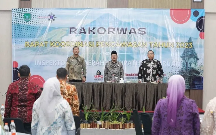 Inspektorat Kabupaten Pasuruan Buka Rakor Pengawasan Daerah