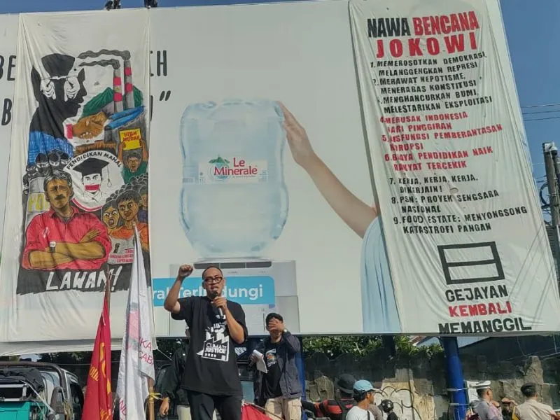 Aksi Gejayan Kembali Memanggil dari Jogja Serukan Jokowi Perusak Demokrasi: Rakyat Sudah Muak!