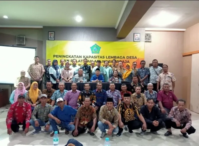 Tingkatkan SDM Lembaga Desa, Pemdes Ploso Gelar Bumtek Si-Praja