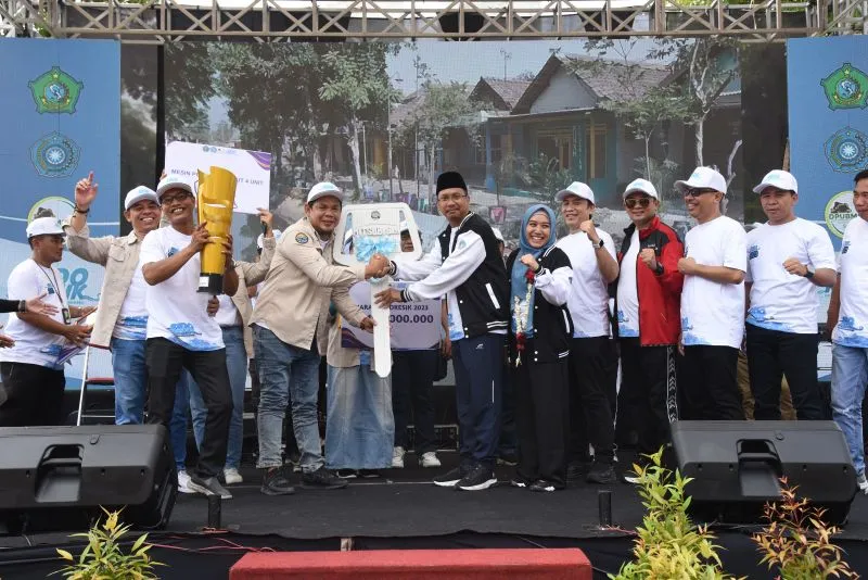 Desa Kedungcangkring Juara I, Raih Hadiah 1 Unit Mobil Pickup dan Uang Rp 100 Juta