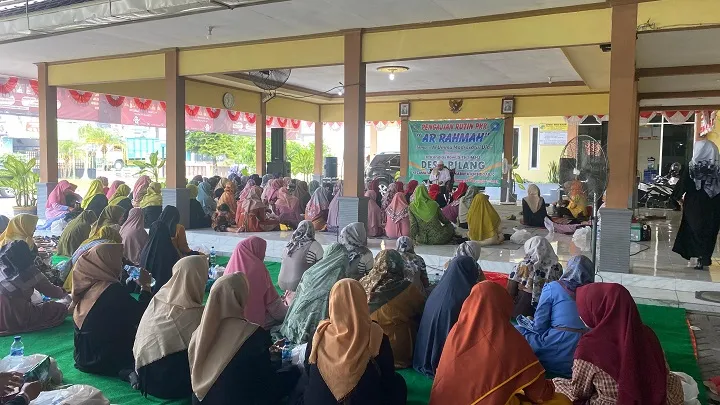 Jaga Kebersamaan, TP-PKK Kecamatan Wonoayu Gelar Pengajian Rutin