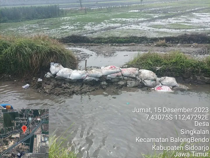 Ratusan Hektar Sawah di Desa Bakungtemenggungan Terancam Kekeringan