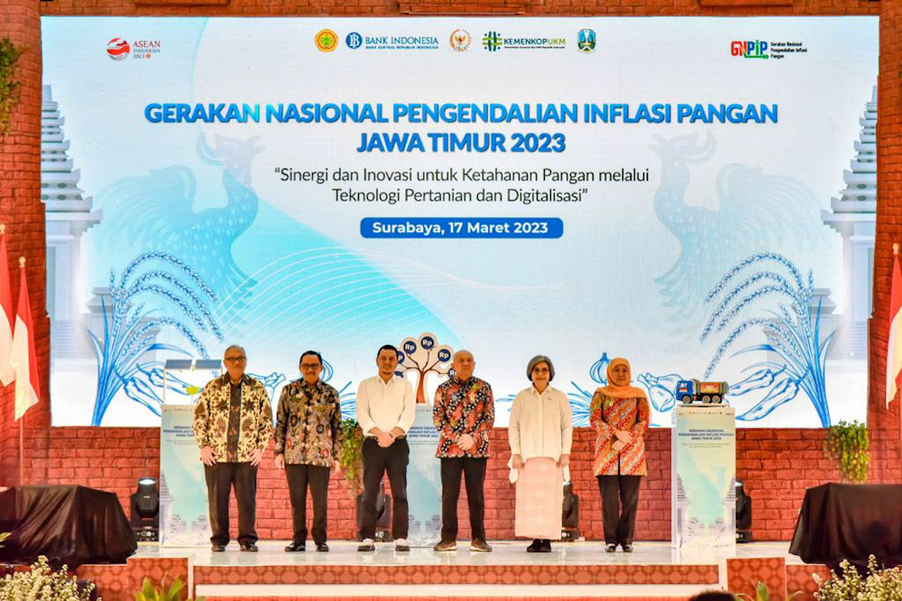 Kegiatan GNPIP Jatim di Surabaya, Jum’at (17/3/2023) Foto: BI Jatim.