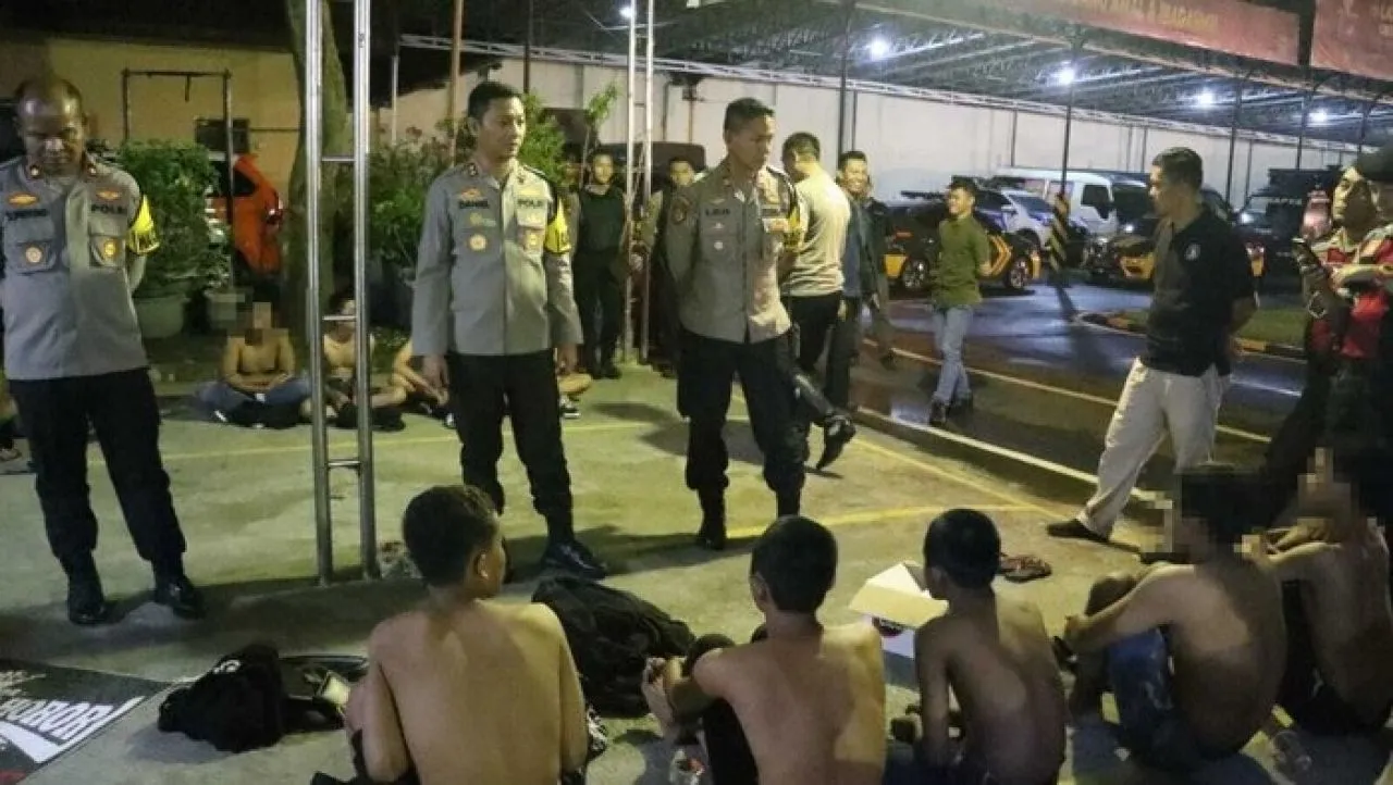 19 Sepeda Motor Berknalpot Brong Diamankan