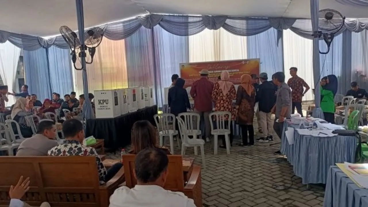 KPU Lamongan Gelar Simulasi Pemungutan dan Perhitungan Suara