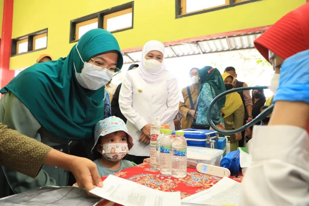 Sub Pekan Imunisasi Nasional Serentak, Dinkes Jatim Sasar 4,4 Juta Anak