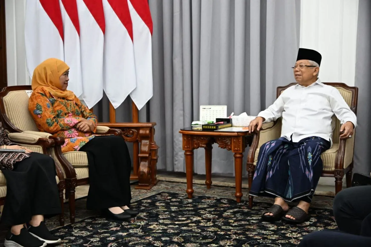 Temui Wapres, Khofifah Beri Undangan HUT Ke-78 Muslimat NU di GBK