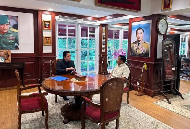 Erick Thohir Dukung Program Ekonomi Syariah Yang Diusung Gibran
