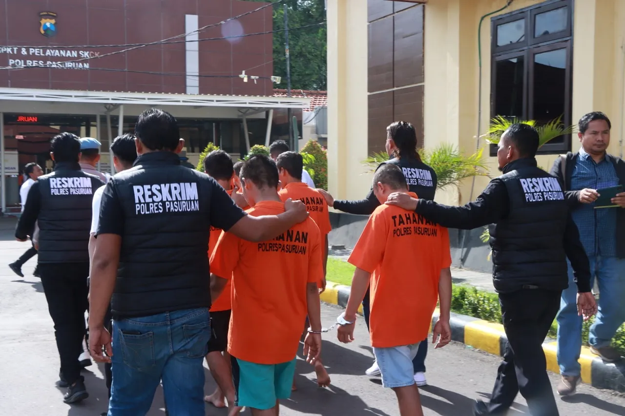 Pelaku Spesialis Curanmor dan Narkoba di Pasuruan Berhasil Diringkus