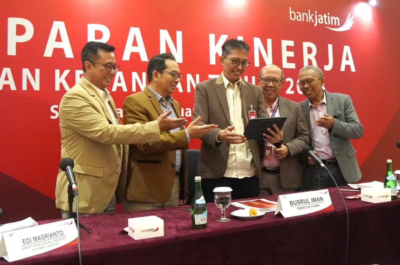 Penguatan Bisnis, Bank Jatim Cetak Kinerja Positif di tahun 2023