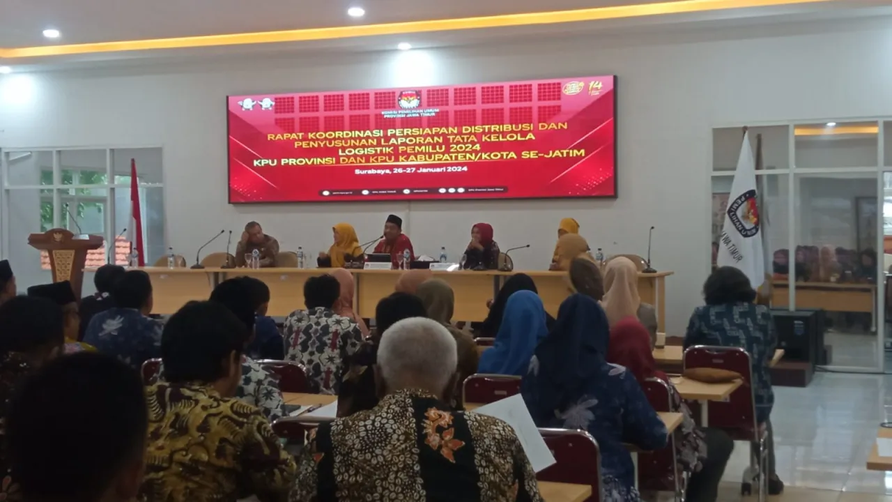 KPU Jatim Pastikan Logistik Terdistribusi Sampai ke TPS Pulau Terpencil Hingga Pengunungan