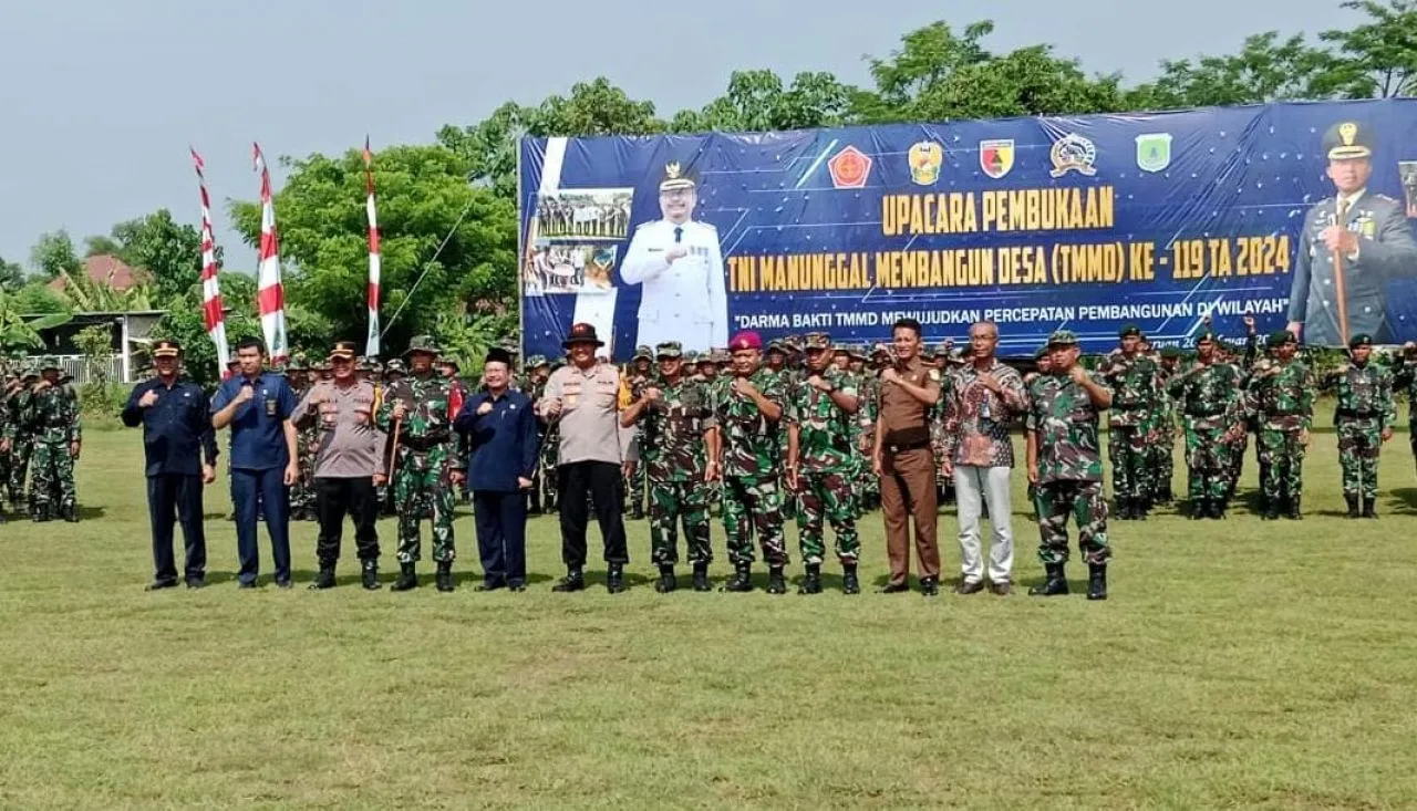 Kodim 0819 Pasuruan Gelar TMMD Ke 119 Tahun 2024