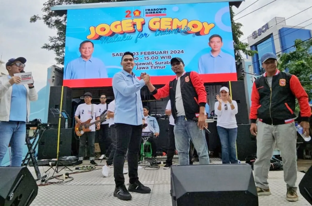Momentum Pemerataan Pembangunan, Maluku Satu Rasa Surabaya All Out Dukung Prabowo-Gibran