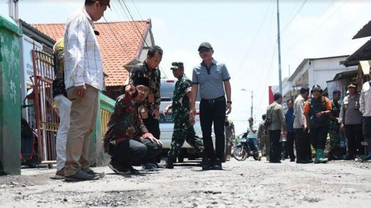 Banjir Surut, Jalan Rusak akan Segera Diperbaiki