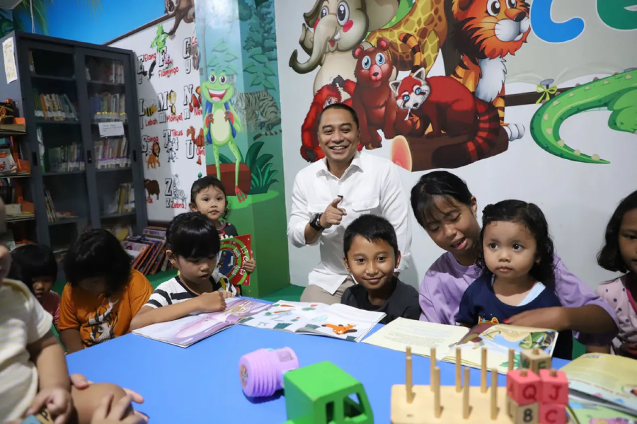 220 Balai RW Surabaya Dipakai Sinau dan Ngaji Bareng