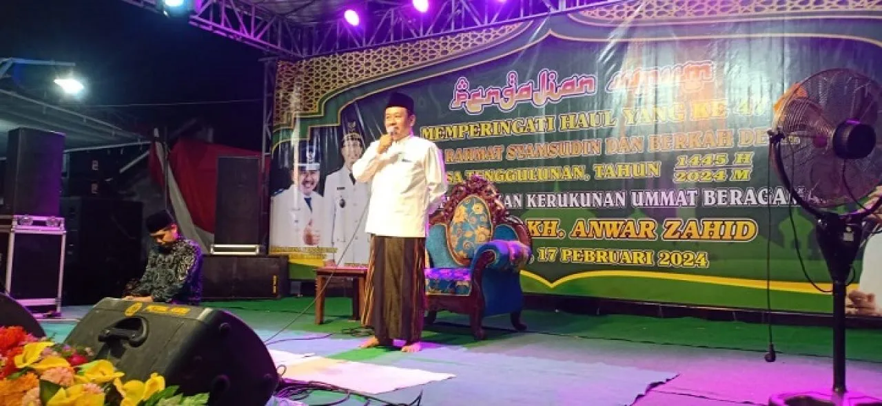 Pemdes Tenggulunan Gelar Pengajian Umum dalam Rangka Ruwat Desa atau Haul Mbah Rahmat Syamsudin