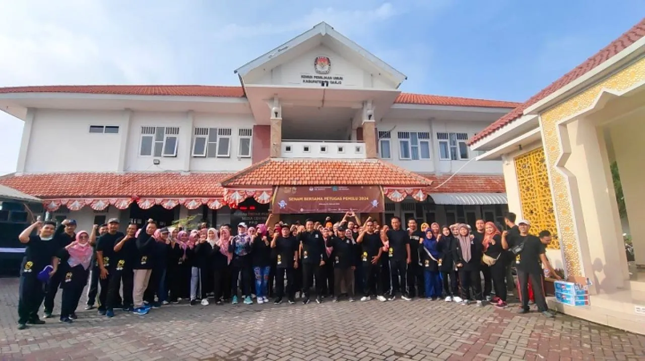Wabup H Subandi Meminta Petugas KPPS Menjalankan Tugasnya dengan Penuh Integritas