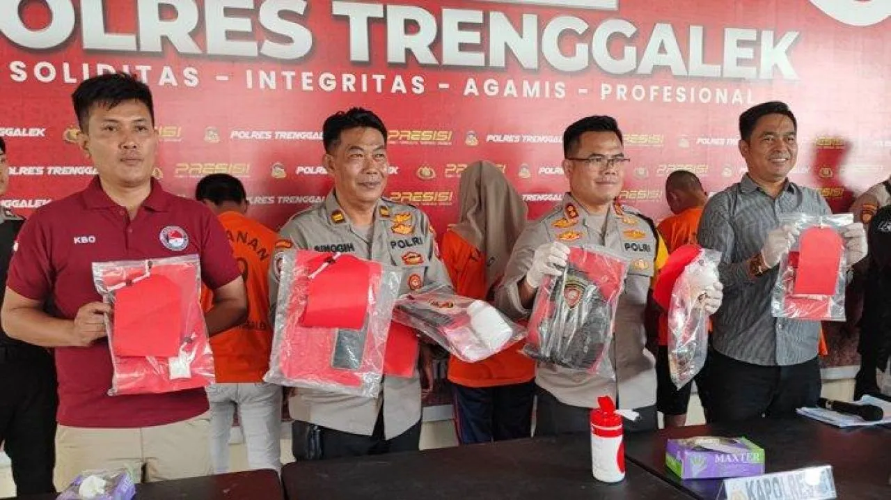 Januari-Februari, Polres Trenggalek Ungkap 5 Kasus Narkoba