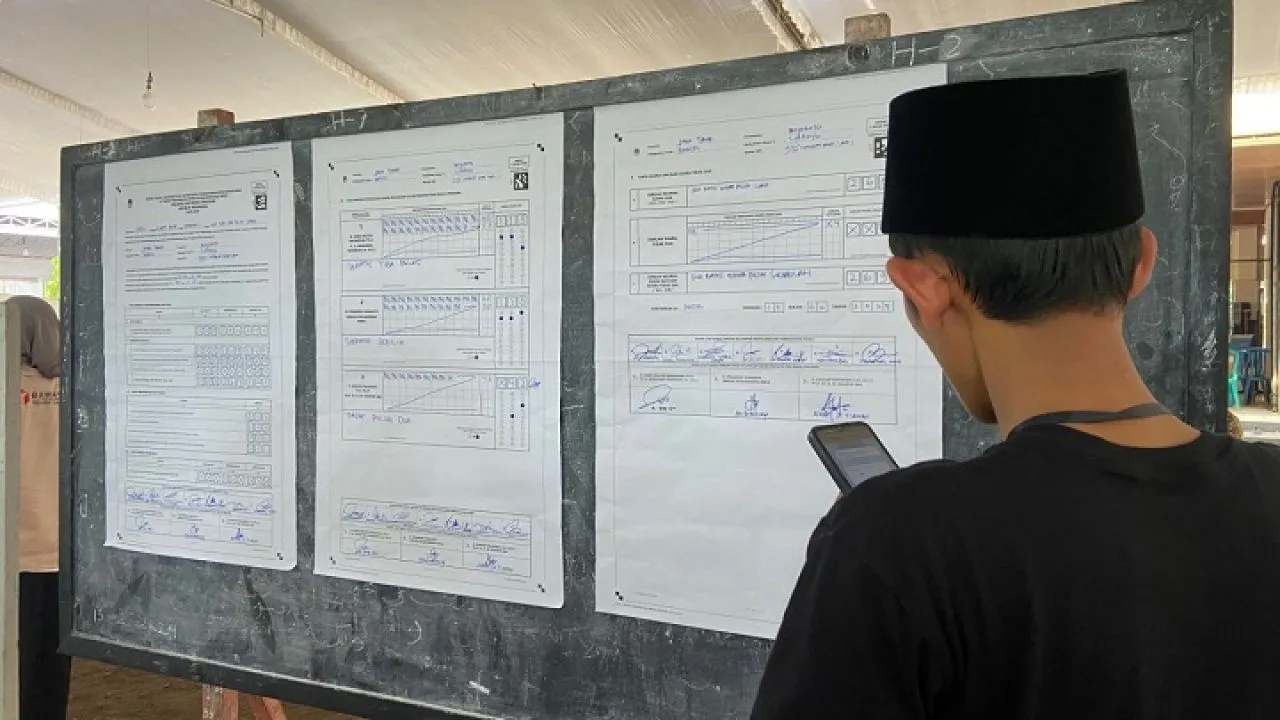 Di Ponpes Lirboyo, Suara AMIN Bersaing Ketat dengan Prabowo-Gibran