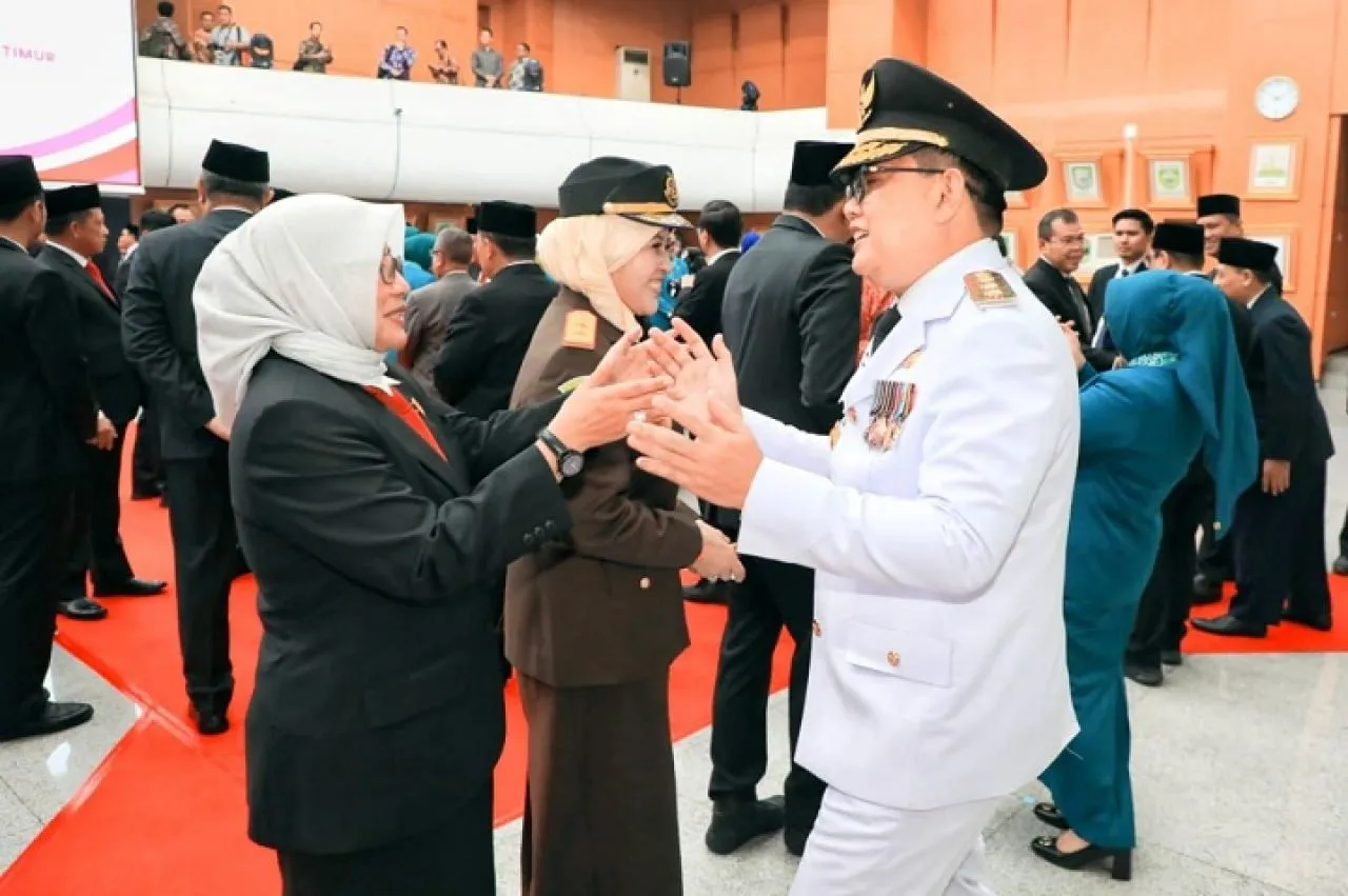 Anik Maslachah Beri Pesan Tentang Kesejahteraan kepada Pj Gubernur Adhy Karyono