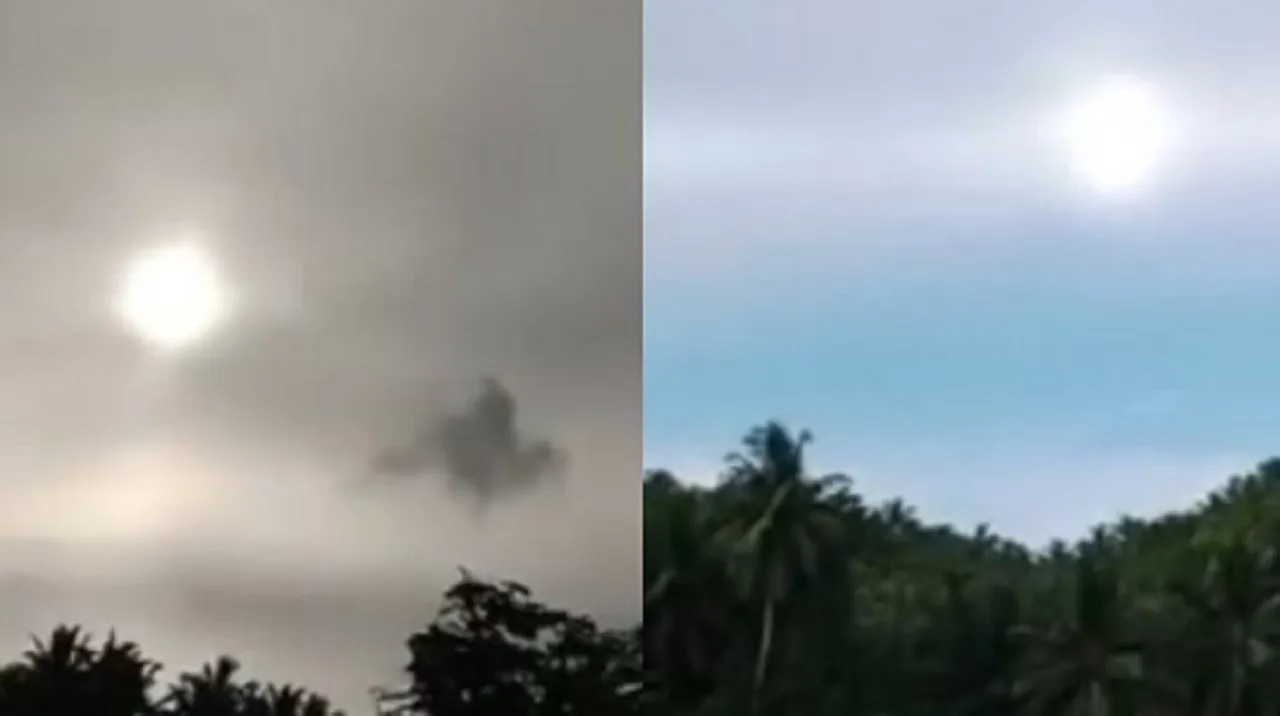 Heboh! Video Fenomena 2 Matahari di Langit Mentawai Sumbar, Ahli Cuaca Beri Penjelasan Ini