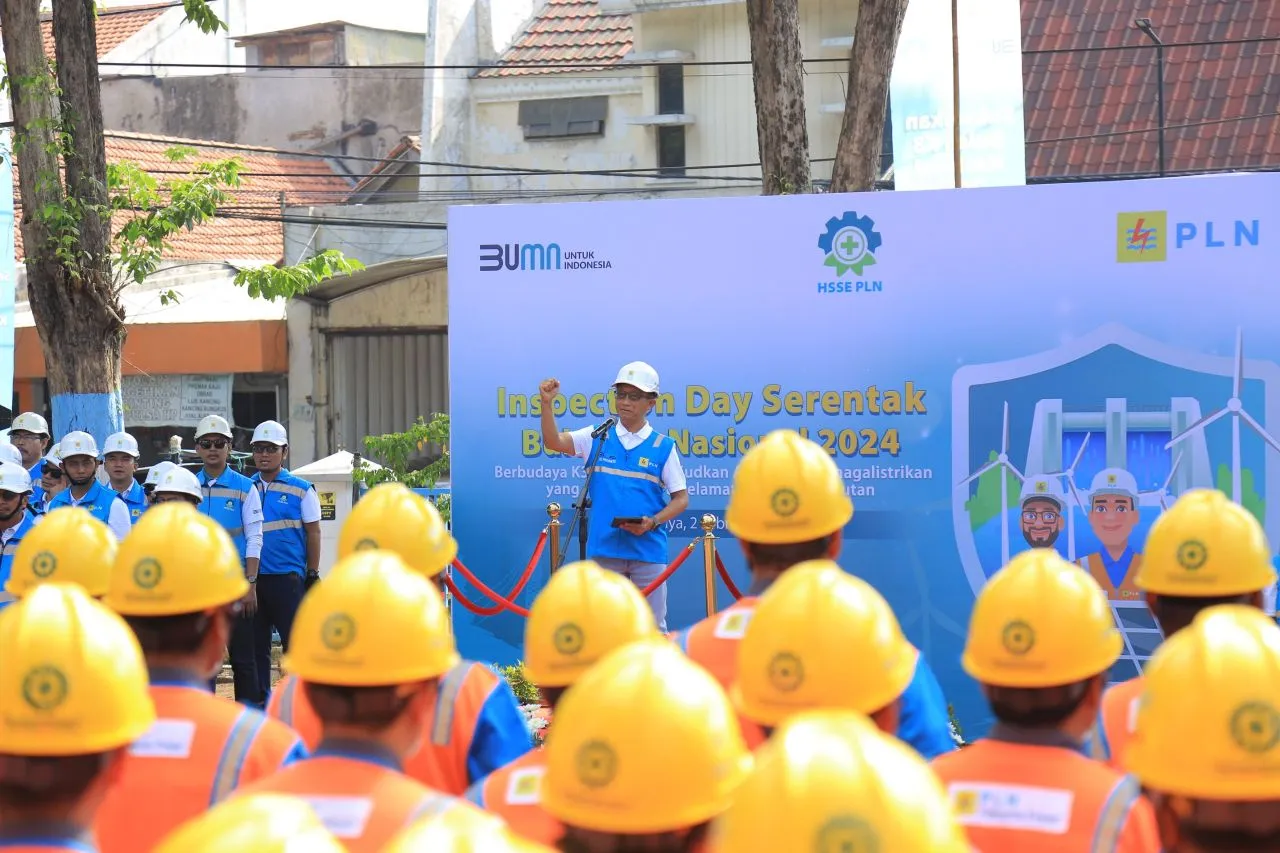 Tekankan Pentingnya Budaya Keselamatan, PLN Gelar Inspection Day Bulan K3 Nasional