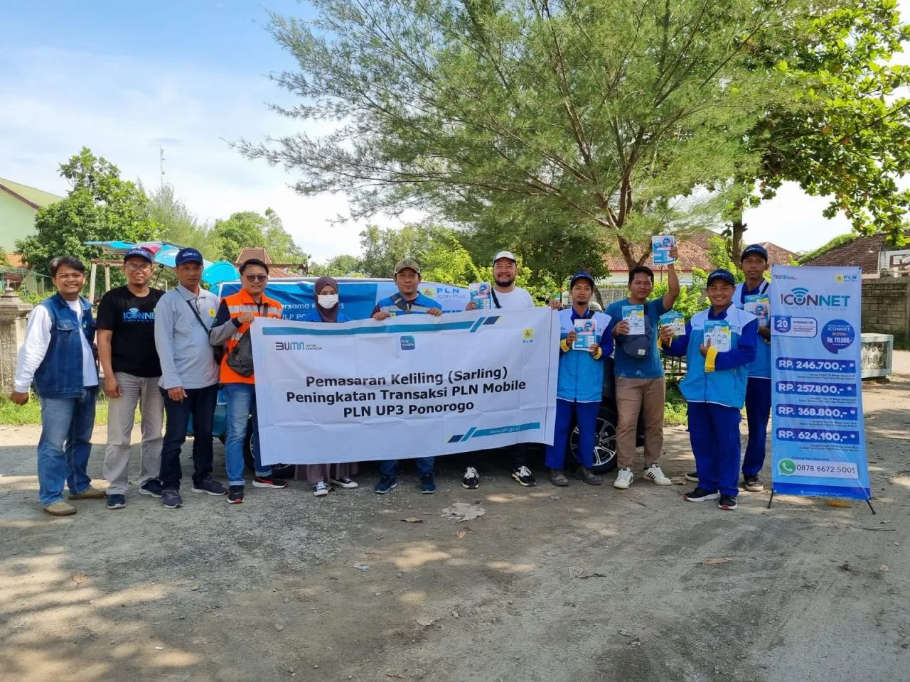 Grebek Cluster Canvassing, PLN Kenalkan Layanan Internet Fixed Broadband Andal dan Terjangkau