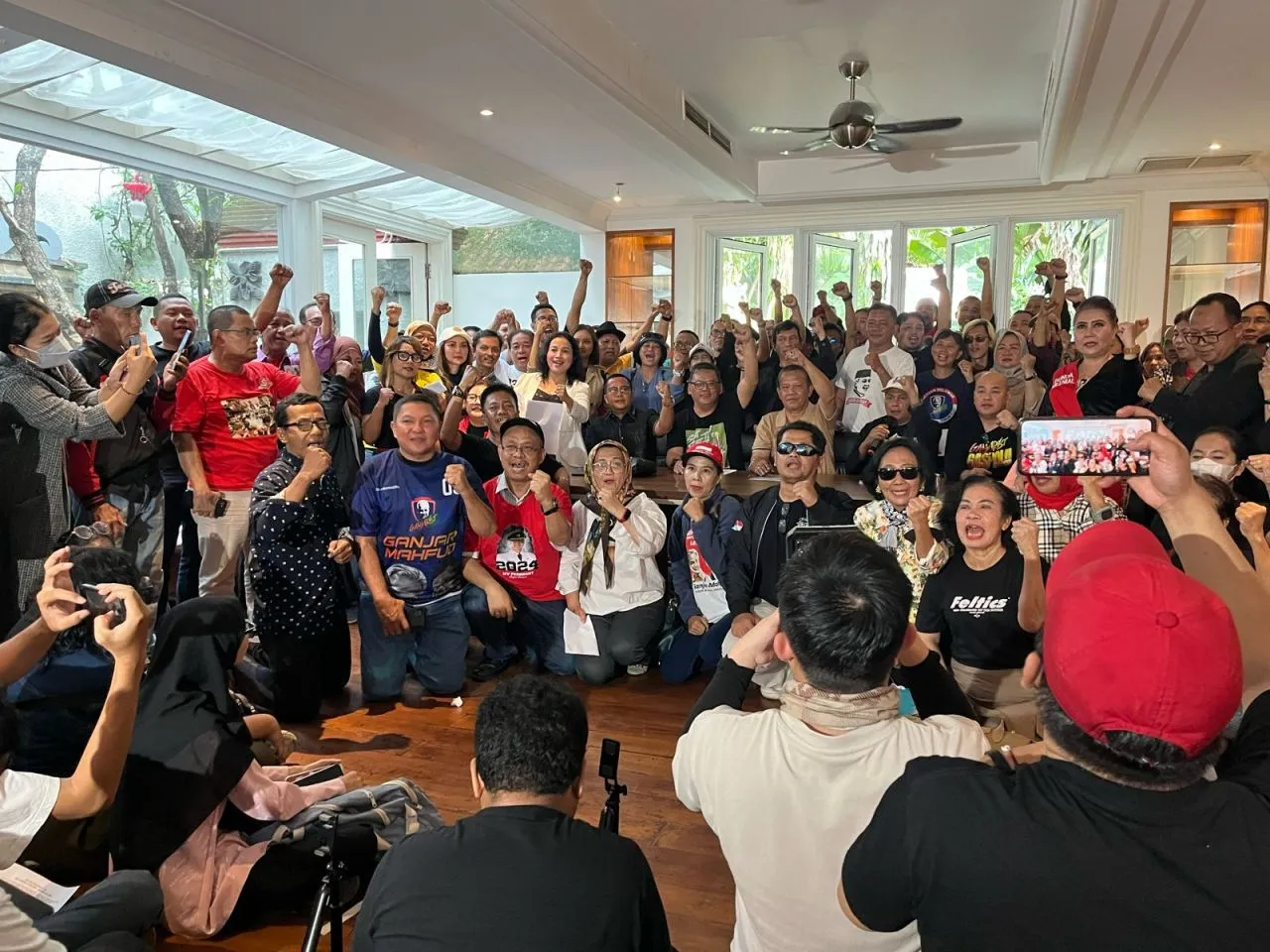 Hampir 2.000 Polri, Kawal Aksi Relawan Ganjar-Mahfud, Siang Ini