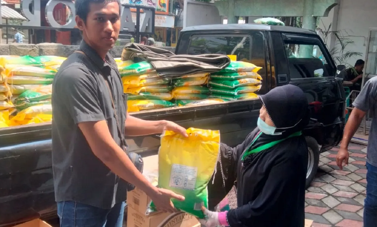 Beras Meroket, Disperindag Gencar Operasi Pasar di Desa Janti Sidoarjo