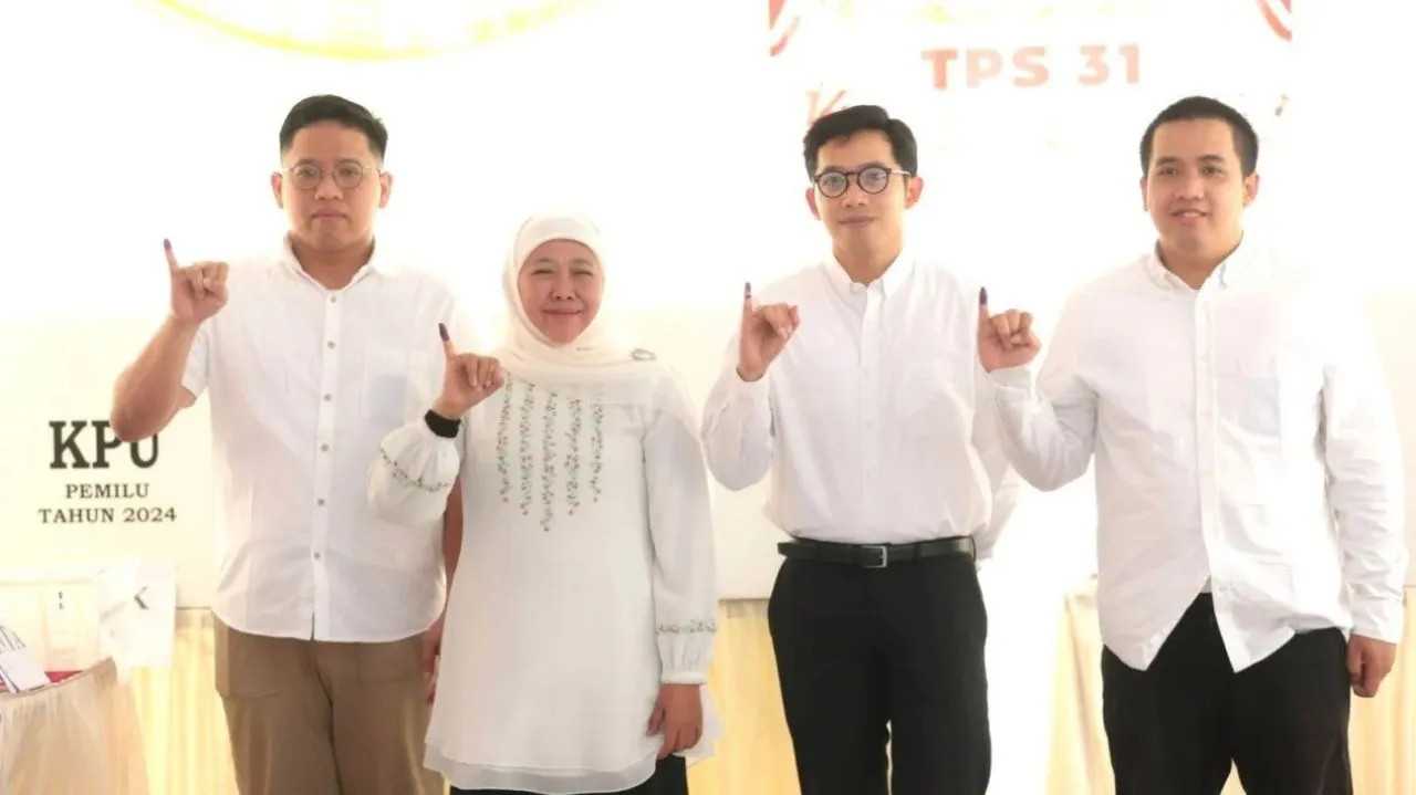 Khofifah, Klaim Sudah Kerja Keras Buat Prabowo-Gibran