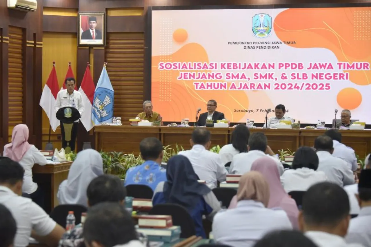 Dispendik Jatim Sosialisasikan PPDB SMA/SMK 2024/2025