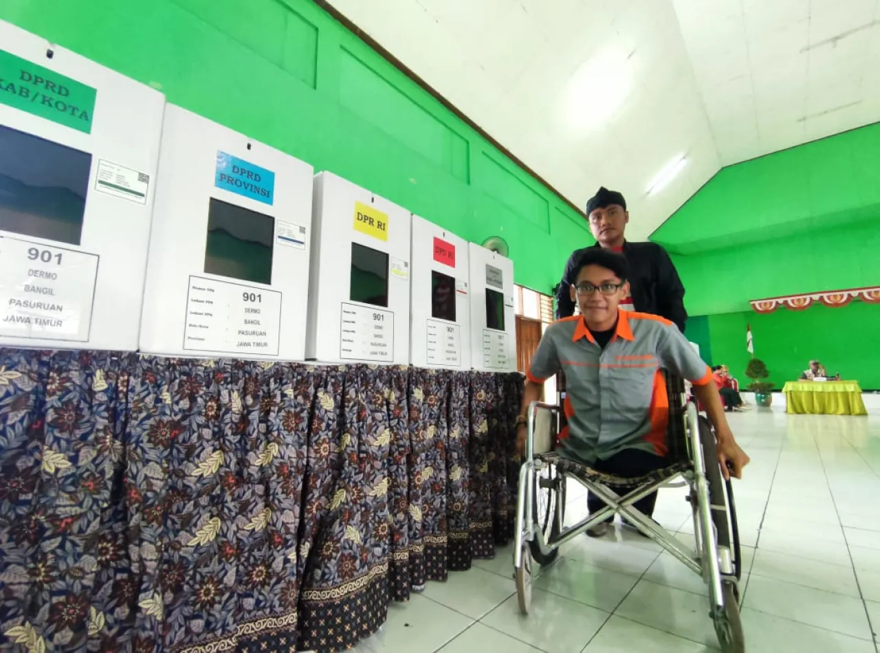 Dinsos Jatim Fasilitasi Kaum Rentan Ikut Nyoblos di Pemilu 2024