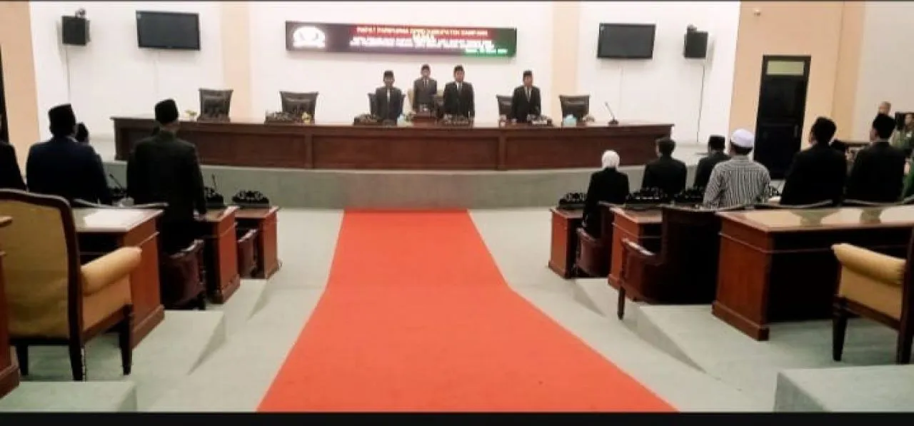 DPRD Sampang Menggelar Sidang Paripurna LKPJ TA 2023