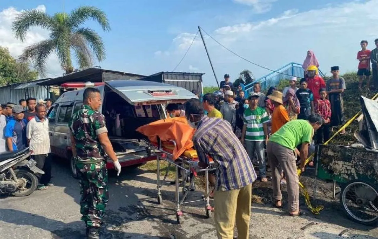 Kios Terbakar, Lansia Tewas Terpanggang