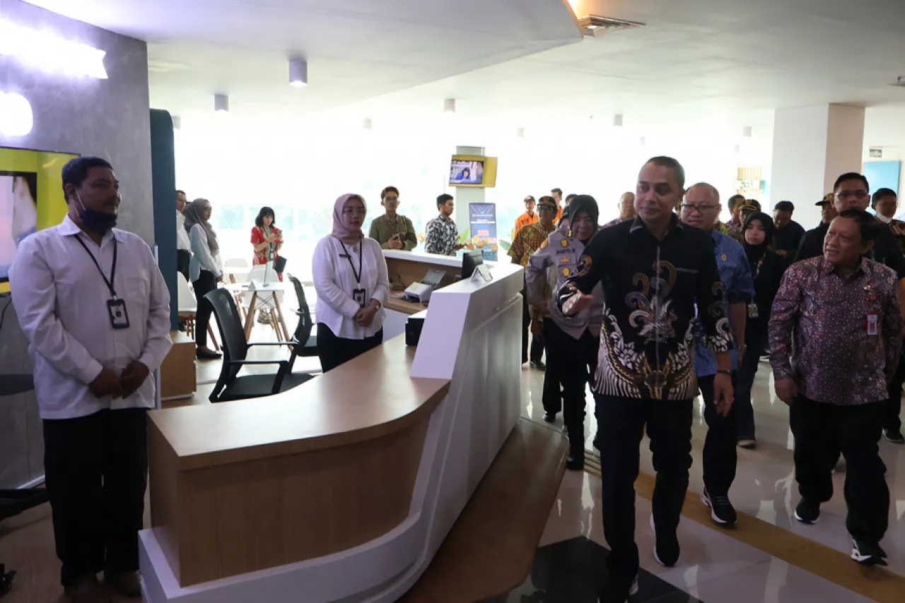 Peresmian oleh Wali Kota Surabaya Eri Cahyadi pada Kamis (7/3/2024). SP/SURA