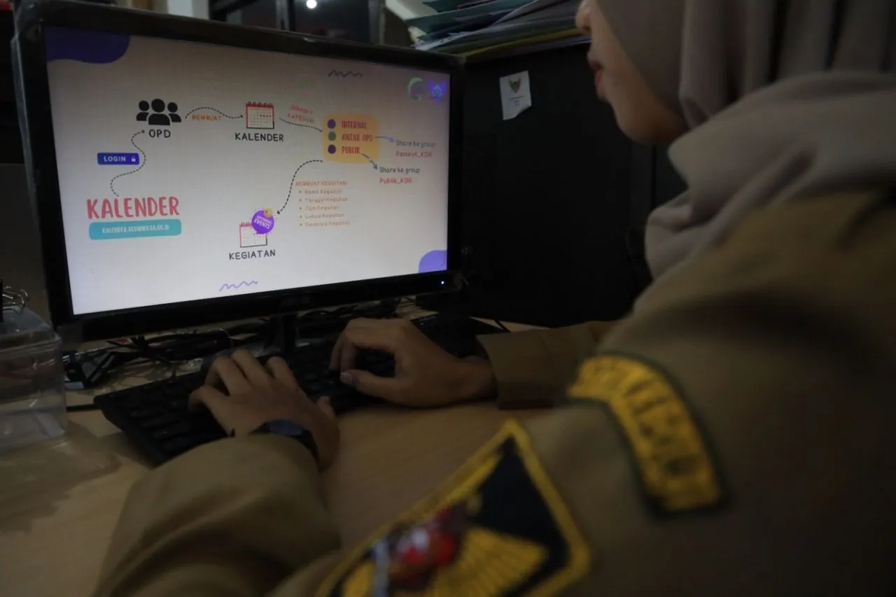 Atur Jadwal OPD Jadi Lebih Mudah, Dinas Kominfo Kota Kediri Gagas Aplikasi Kalender