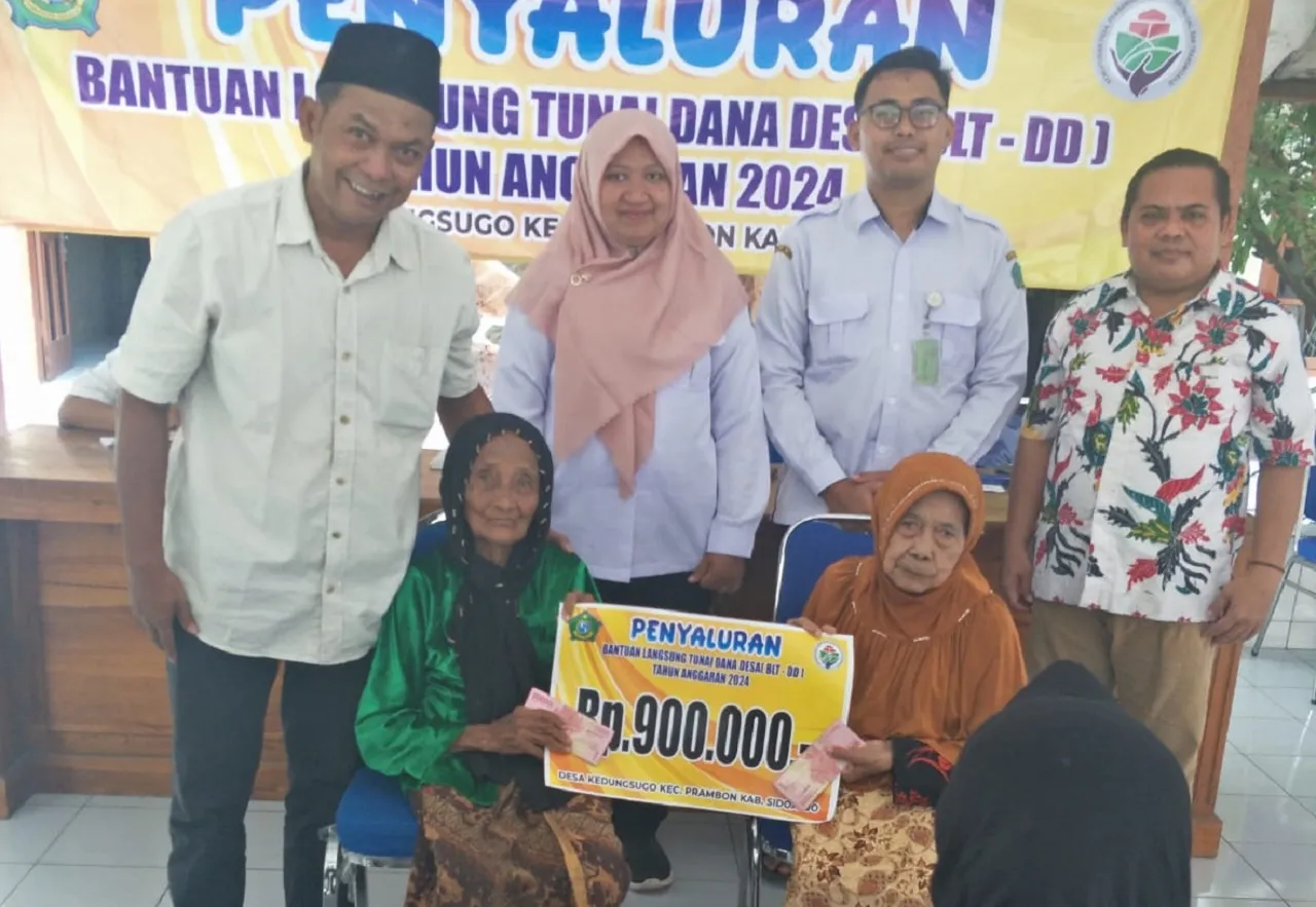 Jelang Hari Raya, Pemdes Kedungsugo Salurkan BLT-DD